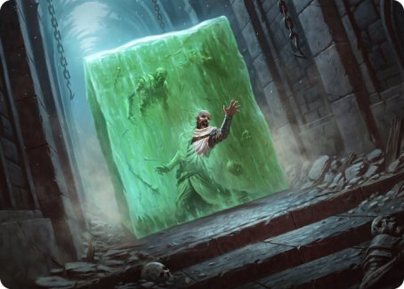 Gelatinous Cube Art Card [Dungeons & Dragons: Adventures in the Forgotten Realms Art Series] | Enigma On Main