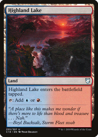 Highland Lake [Commander 2018] | Enigma On Main