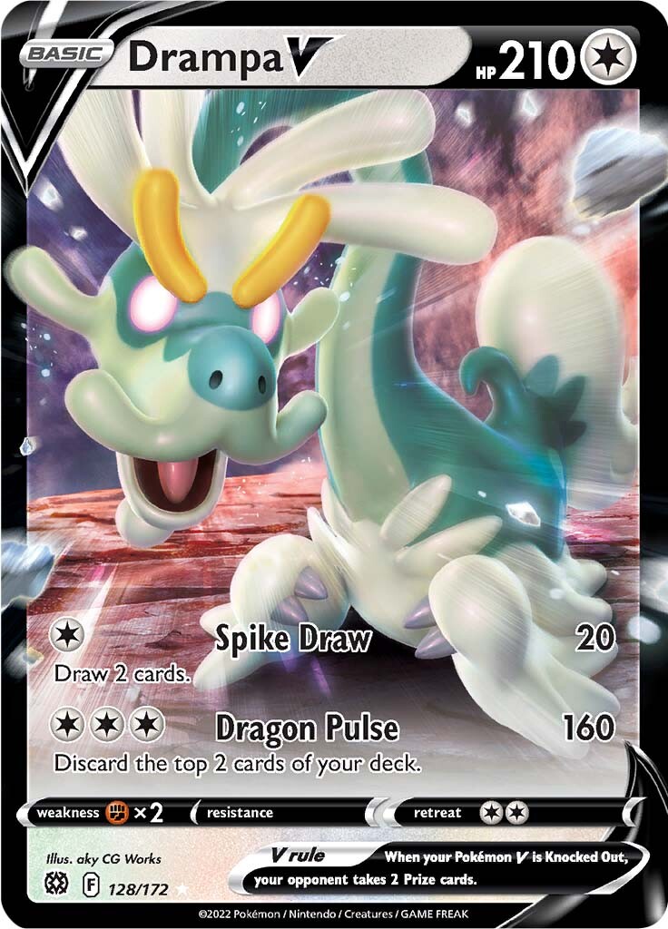 Drampa V (128/172) [Sword & Shield: Brilliant Stars] | Enigma On Main