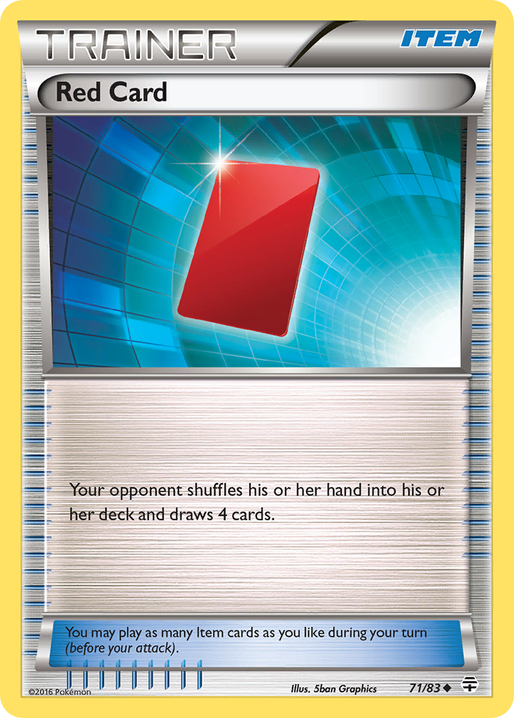 Red Card (71/83) [XY: Generations] | Enigma On Main