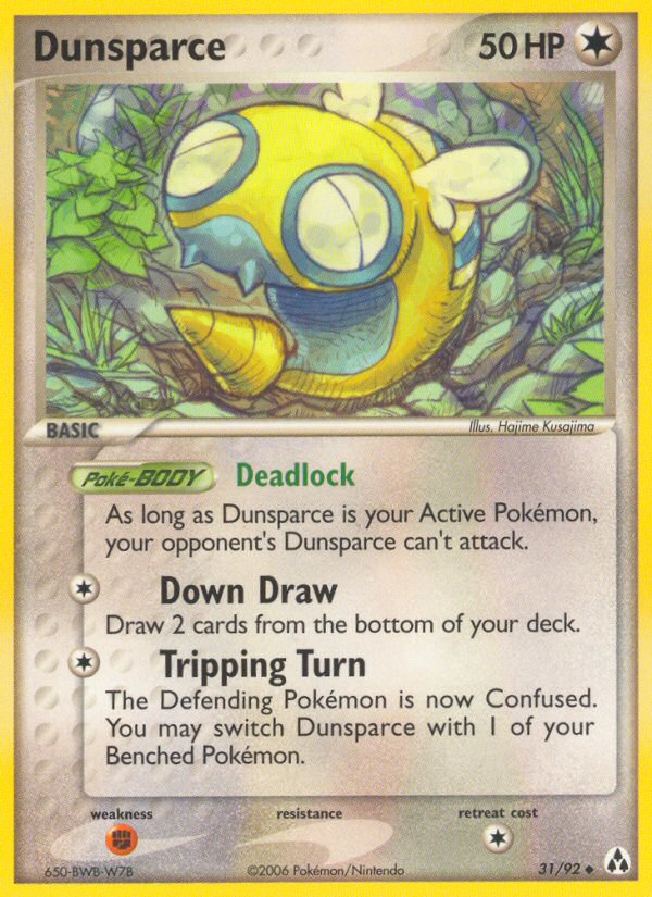 Dunsparce (31/92) [EX: Legend Maker] | Enigma On Main