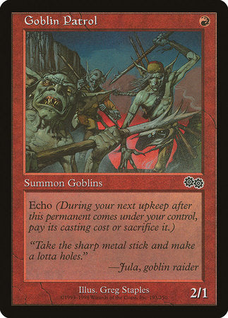 Goblin Patrol [Urza's Saga] | Enigma On Main