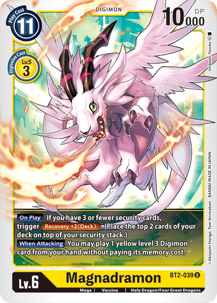 Magnadramon [BT2-039] [Release Special Booster Ver.1.0] | Enigma On Main