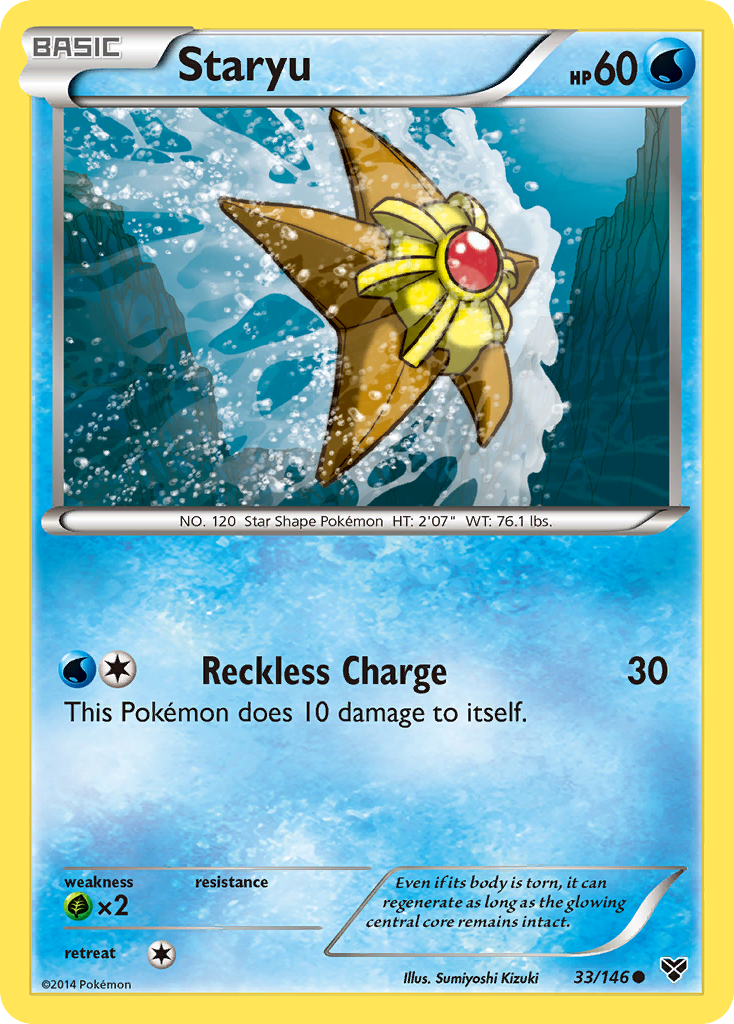 Staryu (33/146) [XY: Base Set] | Enigma On Main