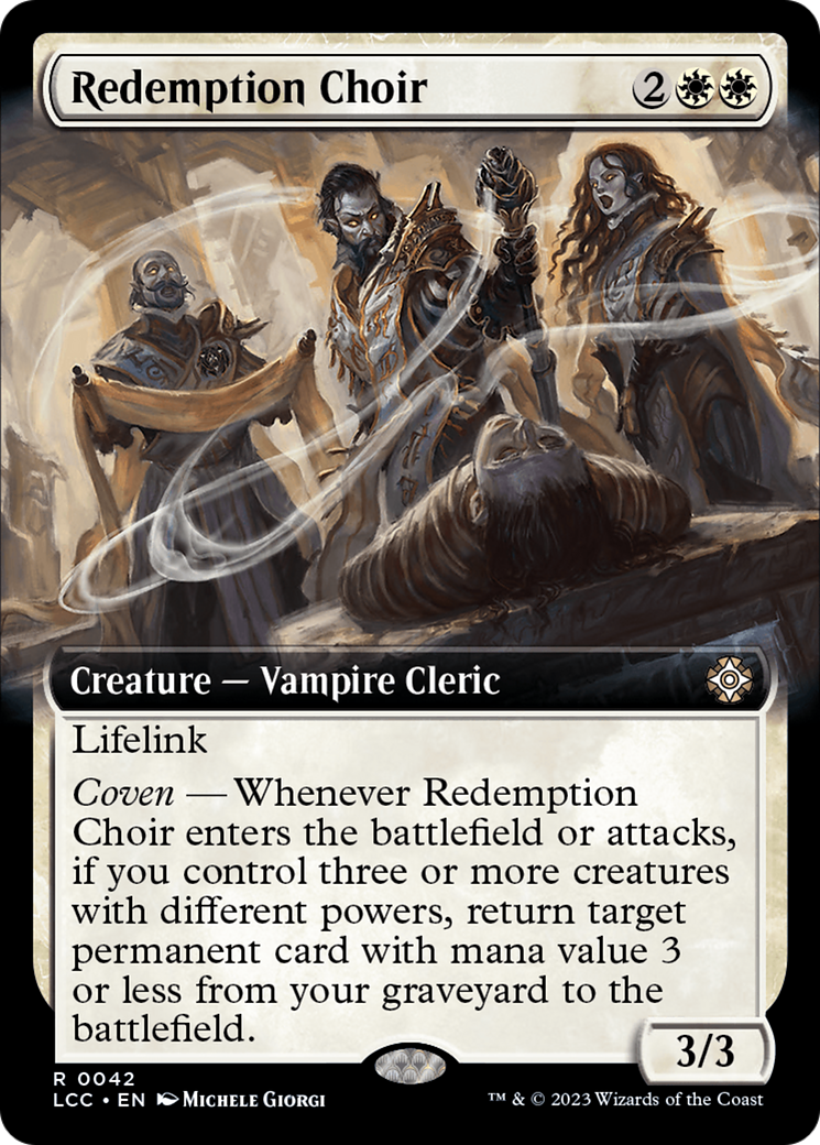 Redemption Choir (Extended Art) [The Lost Caverns of Ixalan Commander] | Enigma On Main