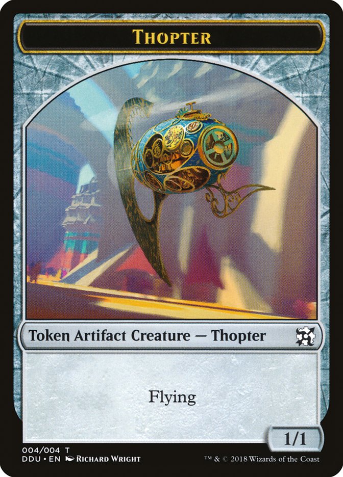 Thopter (004/004) [Duel Decks: Elves vs. Inventors Tokens] | Enigma On Main