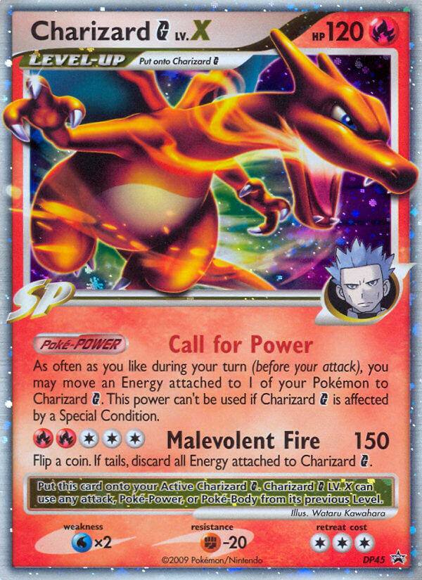 Charizard G LV.X (DP45) [Diamond & Pearl: Black Star Promos] | Enigma On Main