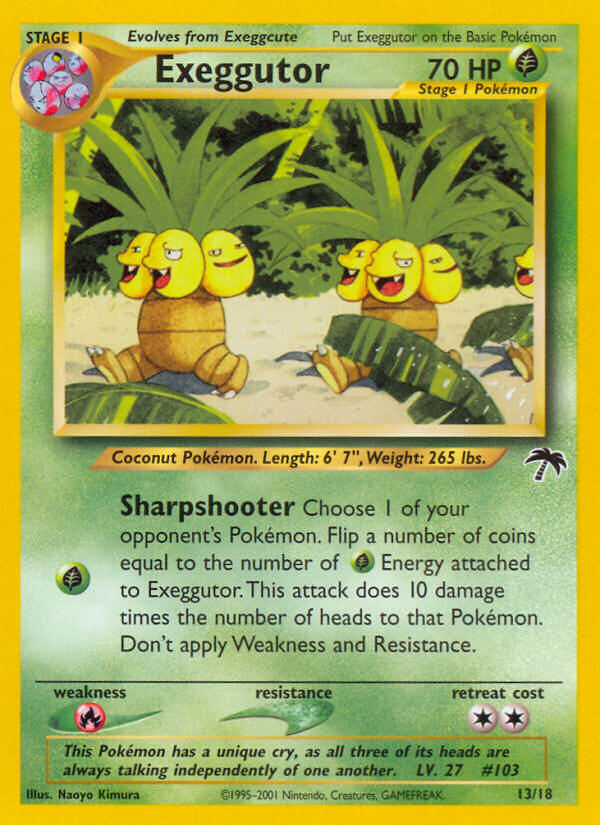 Exeggutor (13/18) [Southern Islands] | Enigma On Main