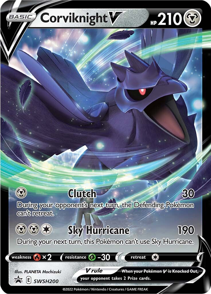 Corviknight V (SWSH200) [Sword & Shield: Black Star Promos] | Enigma On Main