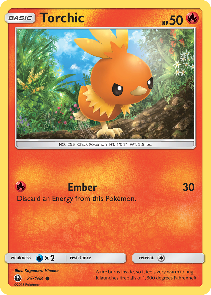 Torchic (25/168) [Sun & Moon: Celestial Storm] | Enigma On Main