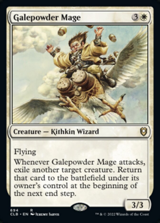 Galepowder Mage [Commander Legends: Battle for Baldur's Gate] | Enigma On Main