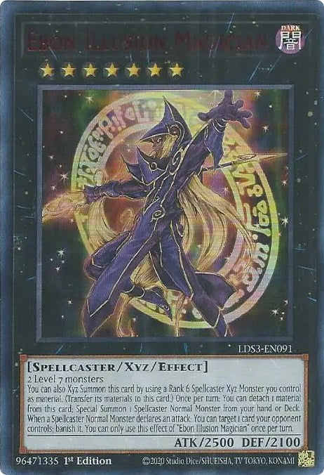 Ebon Illusion Magician (Red) [LDS3-EN091] Ultra Rare | Enigma On Main