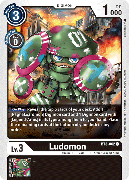 Ludomon [BT3-062] [Release Special Booster Ver.1.5] | Enigma On Main