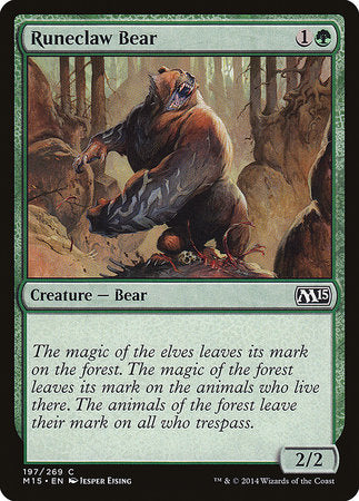 Runeclaw Bear [Magic 2015] | Enigma On Main