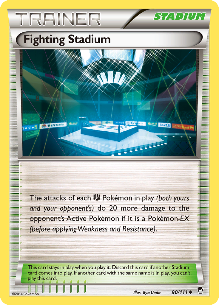 Fighting Stadium (90/111) [XY: Furious Fists] | Enigma On Main