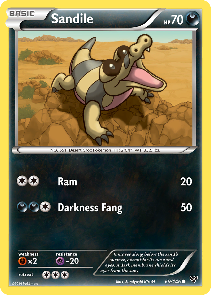 Sandile (69/146) [XY: Base Set] | Enigma On Main