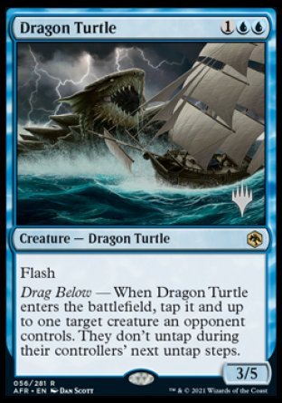 Dragon Turtle (Promo Pack) [Dungeons & Dragons: Adventures in the Forgotten Realms Promos] | Enigma On Main