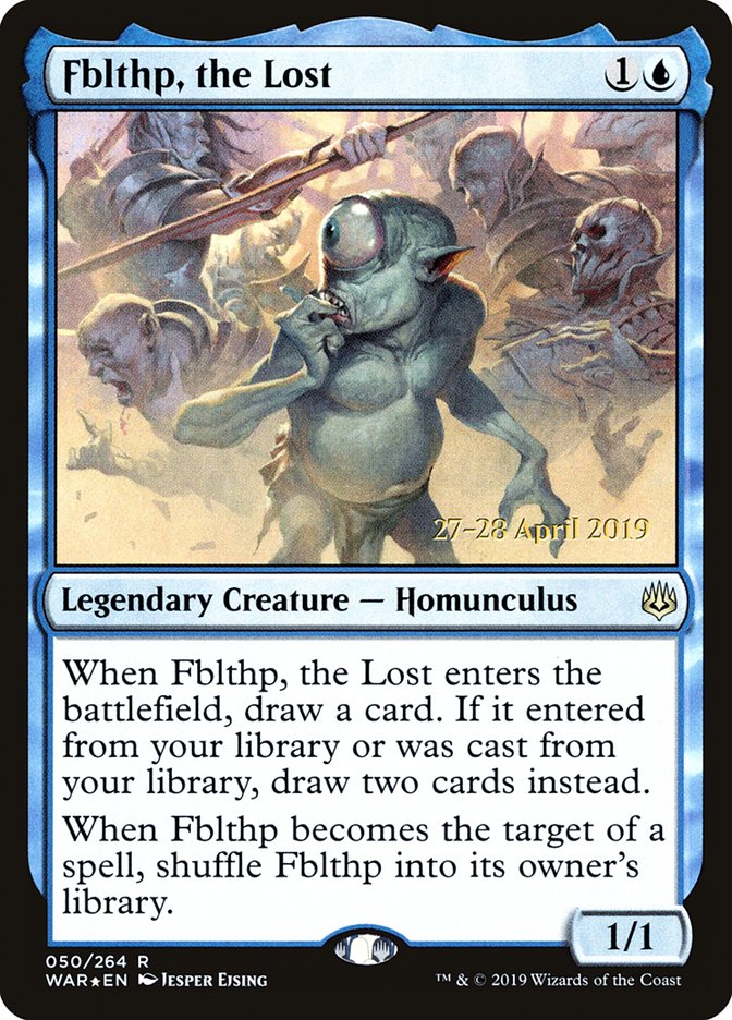 Fblthp, the Lost  [War of the Spark Prerelease Promos] | Enigma On Main
