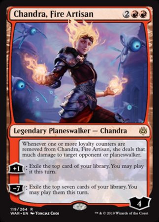 Chandra, Fire Artisan [War of the Spark] | Enigma On Main