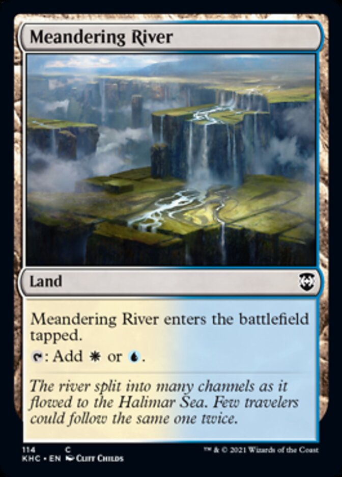 Meandering River [Kaldheim Commander] | Enigma On Main