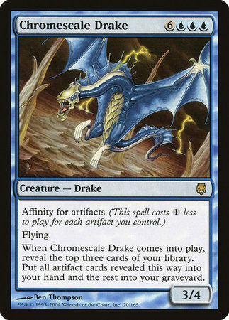 Chromescale Drake [Darksteel] | Enigma On Main