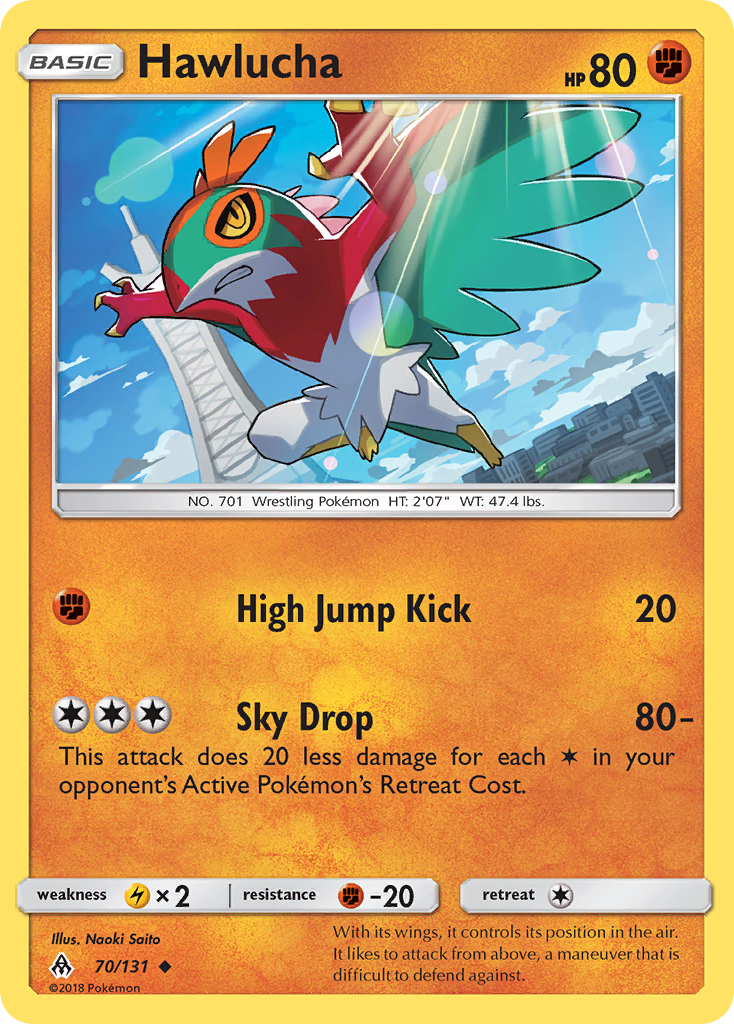 Hawlucha (70/131) [Sun & Moon: Forbidden Light] | Enigma On Main