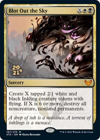 Blot Out the Sky [Strixhaven: School of Mages Prerelease Promos] | Enigma On Main