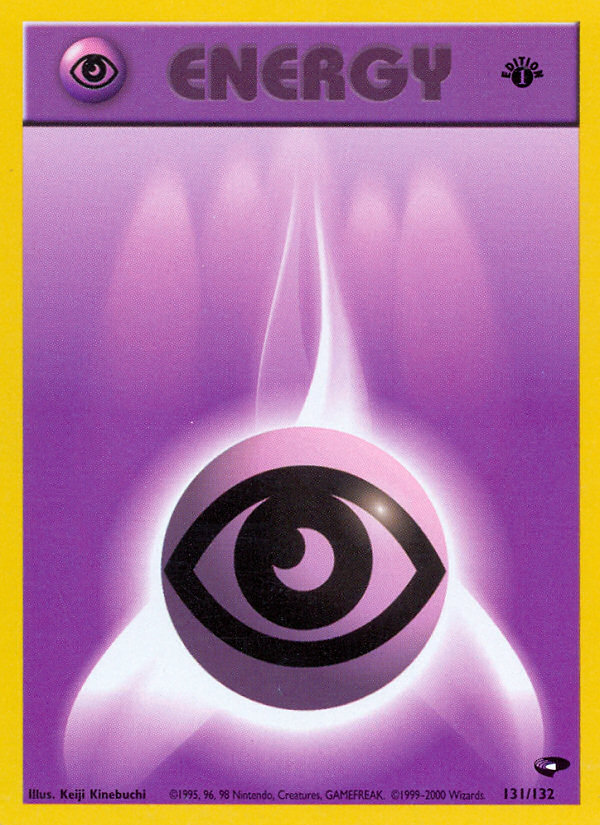 Psychic Energy (131/132) [Gym Challenge 1st Edition] | Enigma On Main