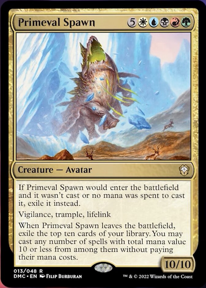 Primeval Spawn [Dominaria United Commander] | Enigma On Main