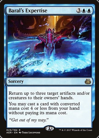 Baral's Expertise [Aether Revolt] | Enigma On Main