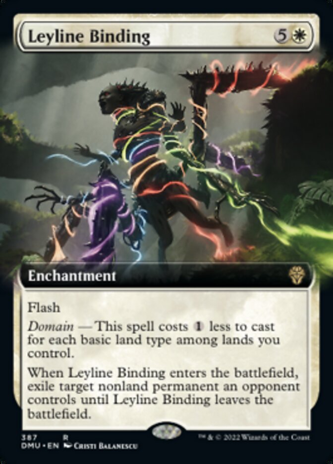 Leyline Binding (Extended Art) [Dominaria United] | Enigma On Main