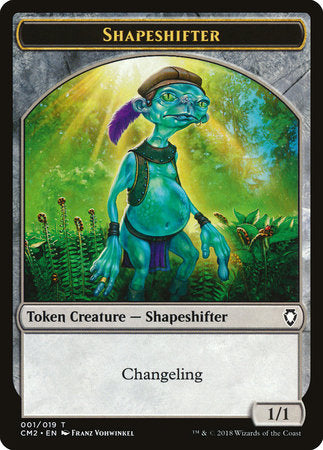 Shapeshifter Token [Commander Anthology Volume II Tokens] | Enigma On Main