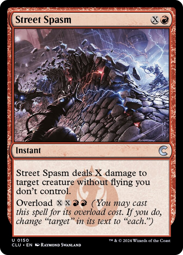 Street Spasm [Ravnica: Clue Edition] | Enigma On Main