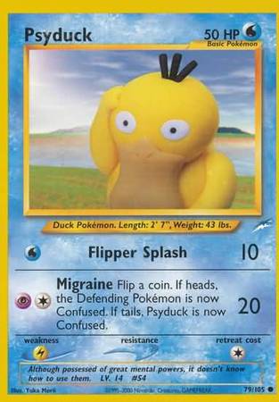 Psyduck (79/105) [Neo Destiny Unlimited] | Enigma On Main