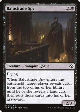 Balustrade Spy [Iconic Masters] | Enigma On Main