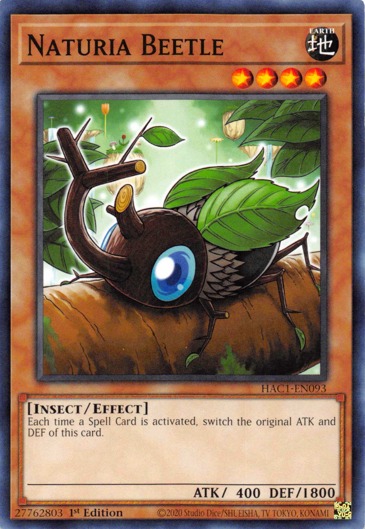 Naturia Beetle [HAC1-EN093] Common | Enigma On Main