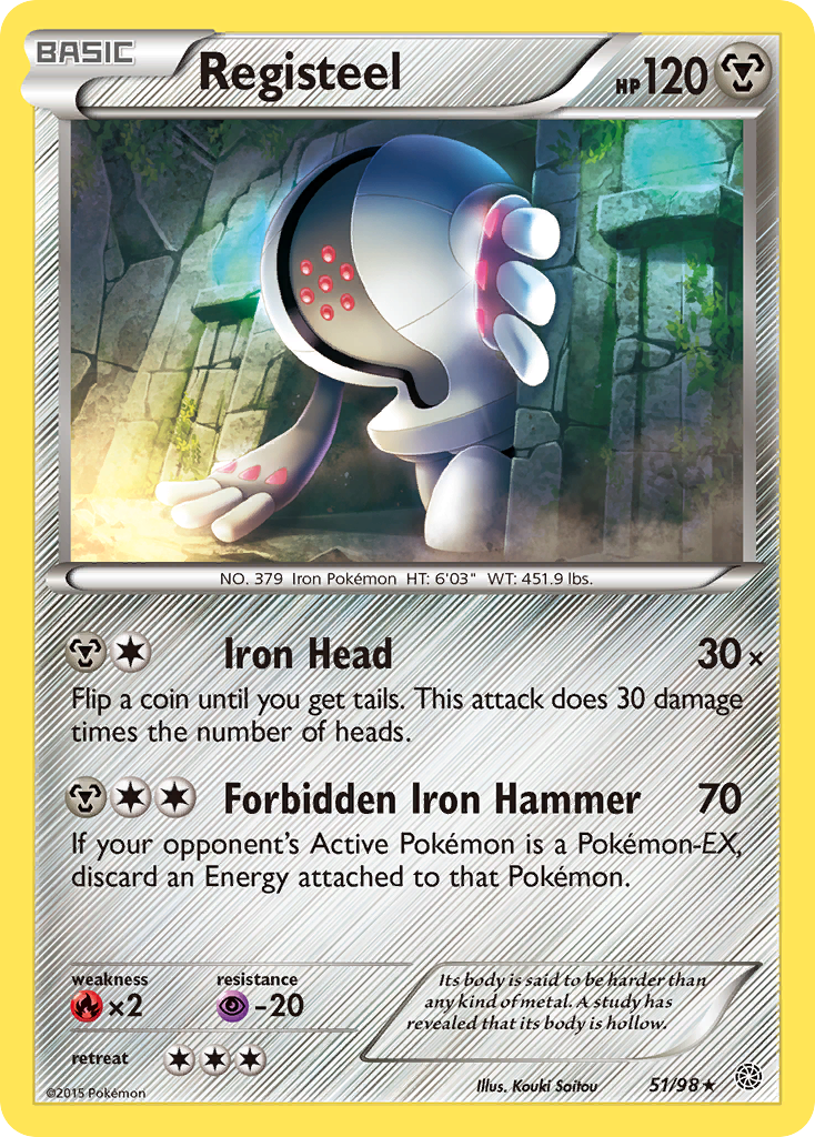 Registeel (51/98) [XY: Ancient Origins] | Enigma On Main