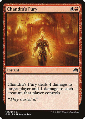 Chandra's Fury [Magic Origins] | Enigma On Main