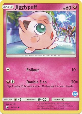 Jigglypuff (71/111) (Deck Exclusive #22) [Sun & Moon: Trainer Kit - Alolan Ninetales] | Enigma On Main