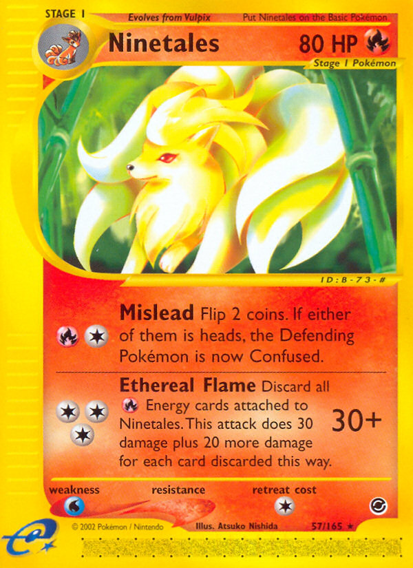 Ninetales (57/165) [Expedition: Base Set] | Enigma On Main