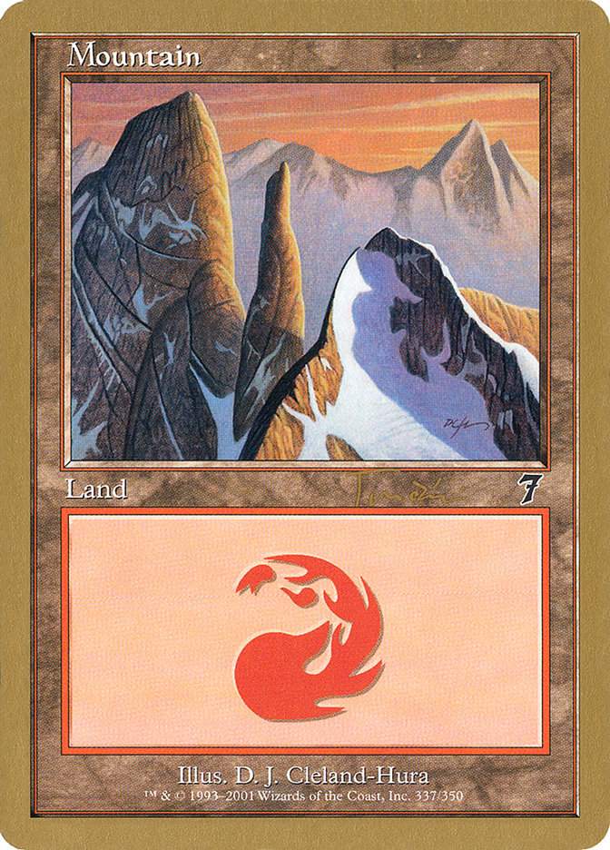 Mountain (jt337) (Jan Tomcani) [World Championship Decks 2001] | Enigma On Main