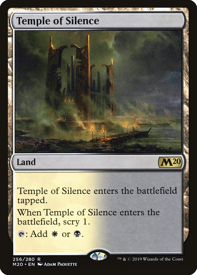 Temple of Silence [Core Set 2020] | Enigma On Main