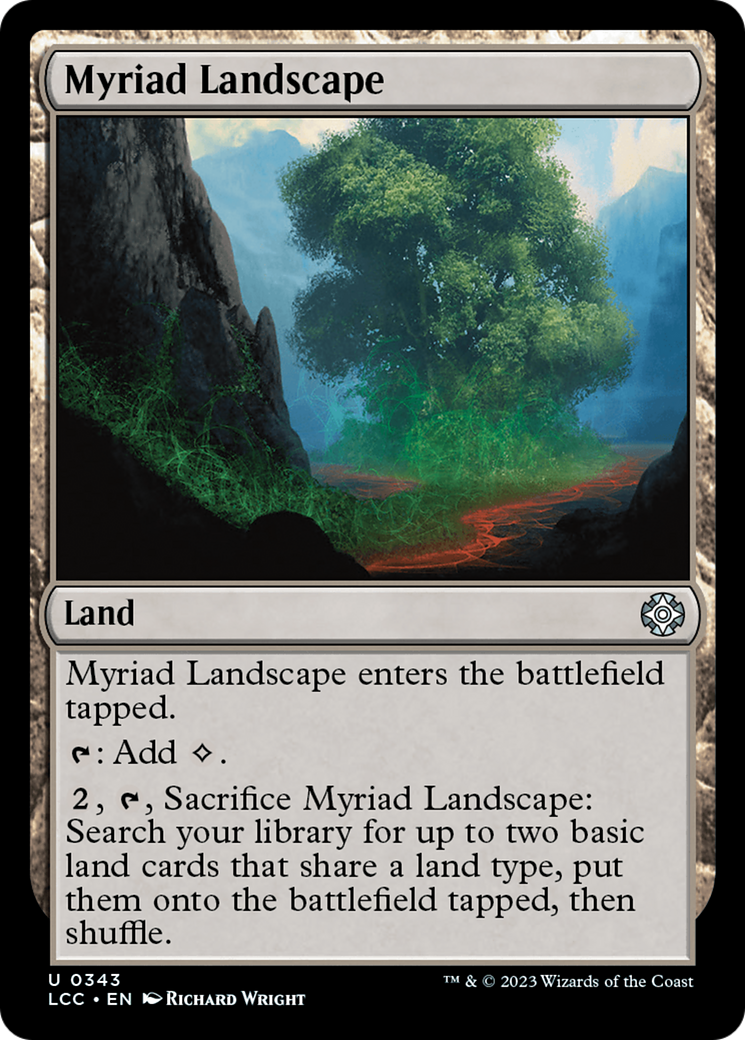 Myriad Landscape [The Lost Caverns of Ixalan Commander] | Enigma On Main