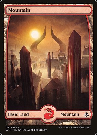 Mountain (253) - Full Art [Amonkhet] | Enigma On Main