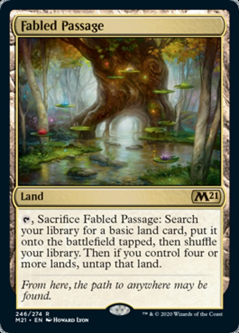 Fabled Passage [Core Set 2021] | Enigma On Main