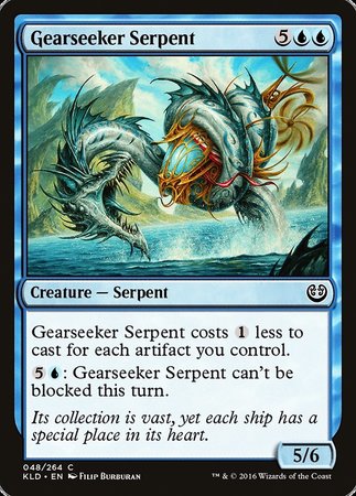 Gearseeker Serpent [Kaladesh] | Enigma On Main