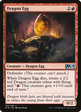 Dragon Egg [Core Set 2019] | Enigma On Main