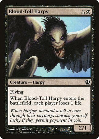 Blood-Toll Harpy [Theros] | Enigma On Main
