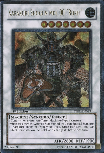 Karakuri Shogun mdl 00 "Burei" [STBL-EN043] Ultimate Rare | Enigma On Main