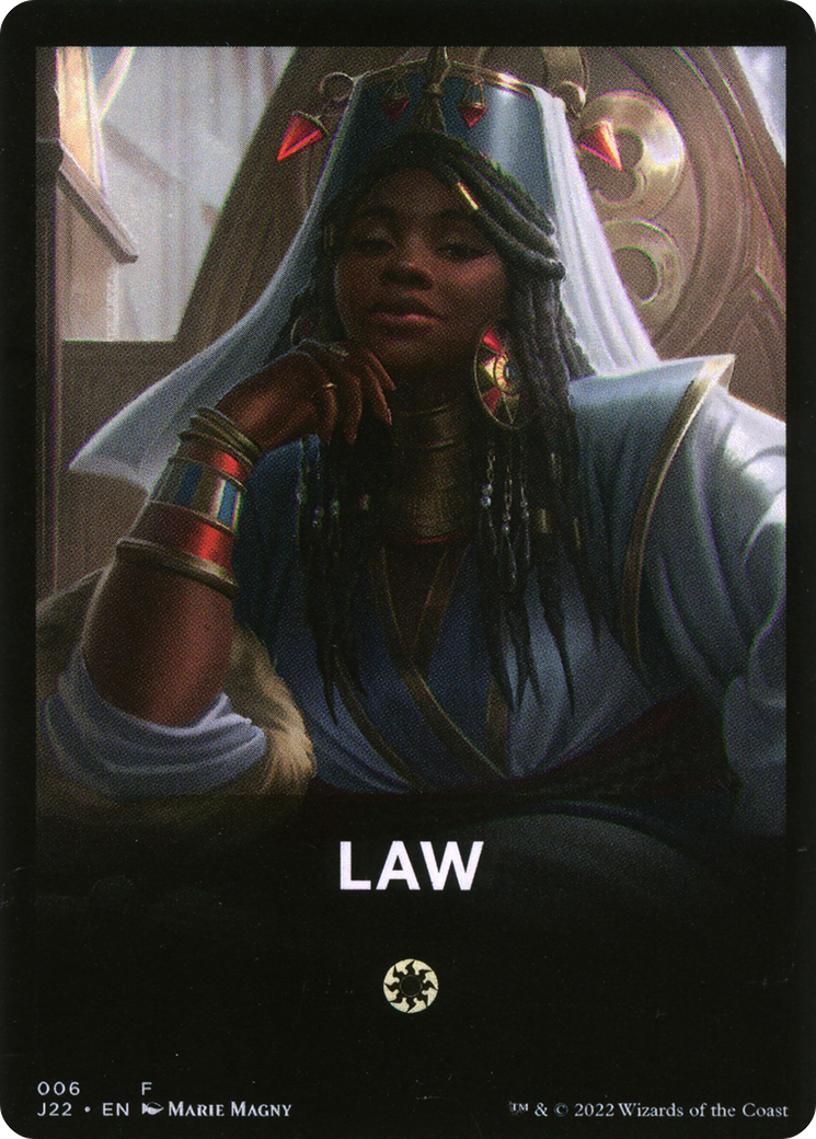 Law Theme Card [Jumpstart 2022 Front Cards] | Enigma On Main